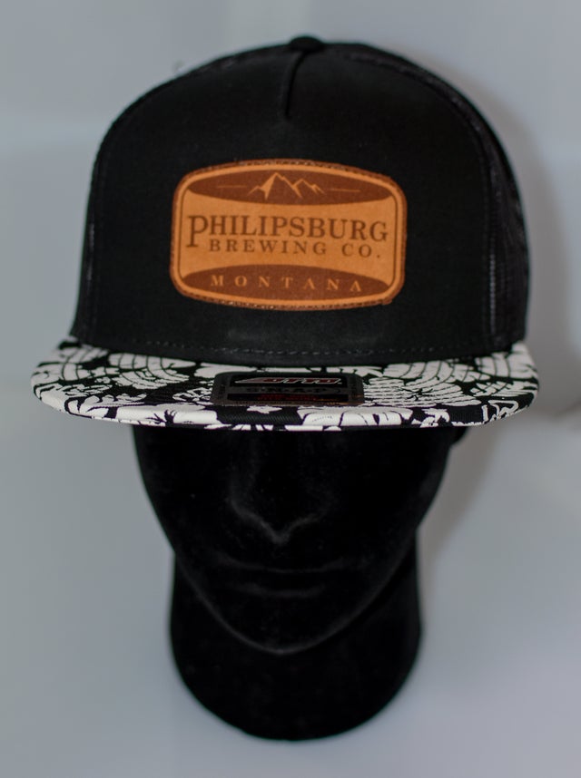 Brewing Philipsburg Company Patch Flexfit Trucker with Suede