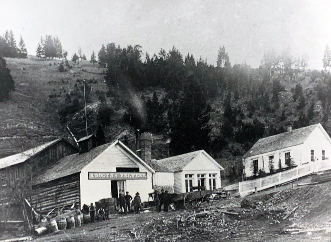Original Kroger Brewery site in Philipsburg, Montana