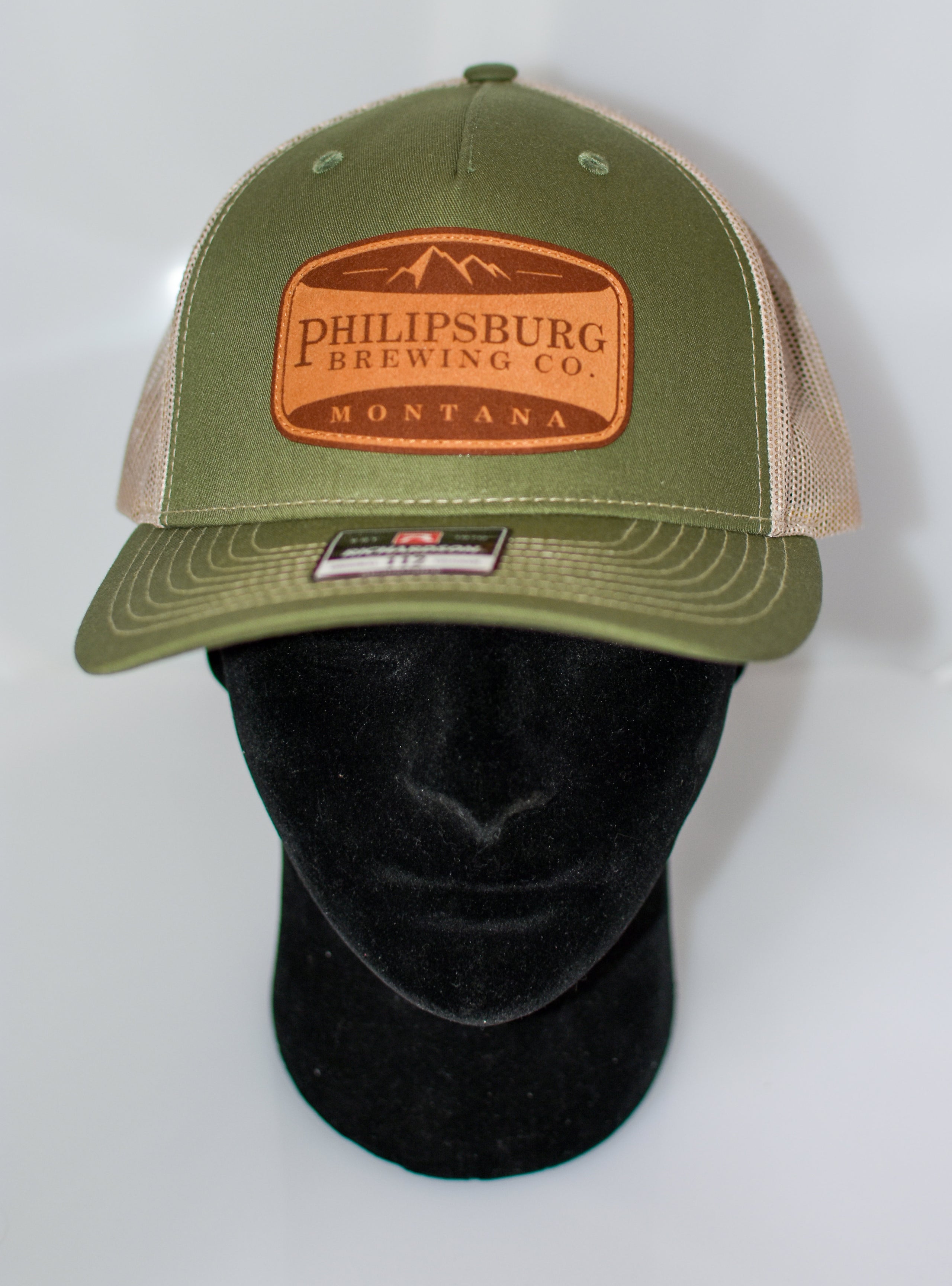 Patch Company Trucker Suede Brewing Flexfit with Philipsburg