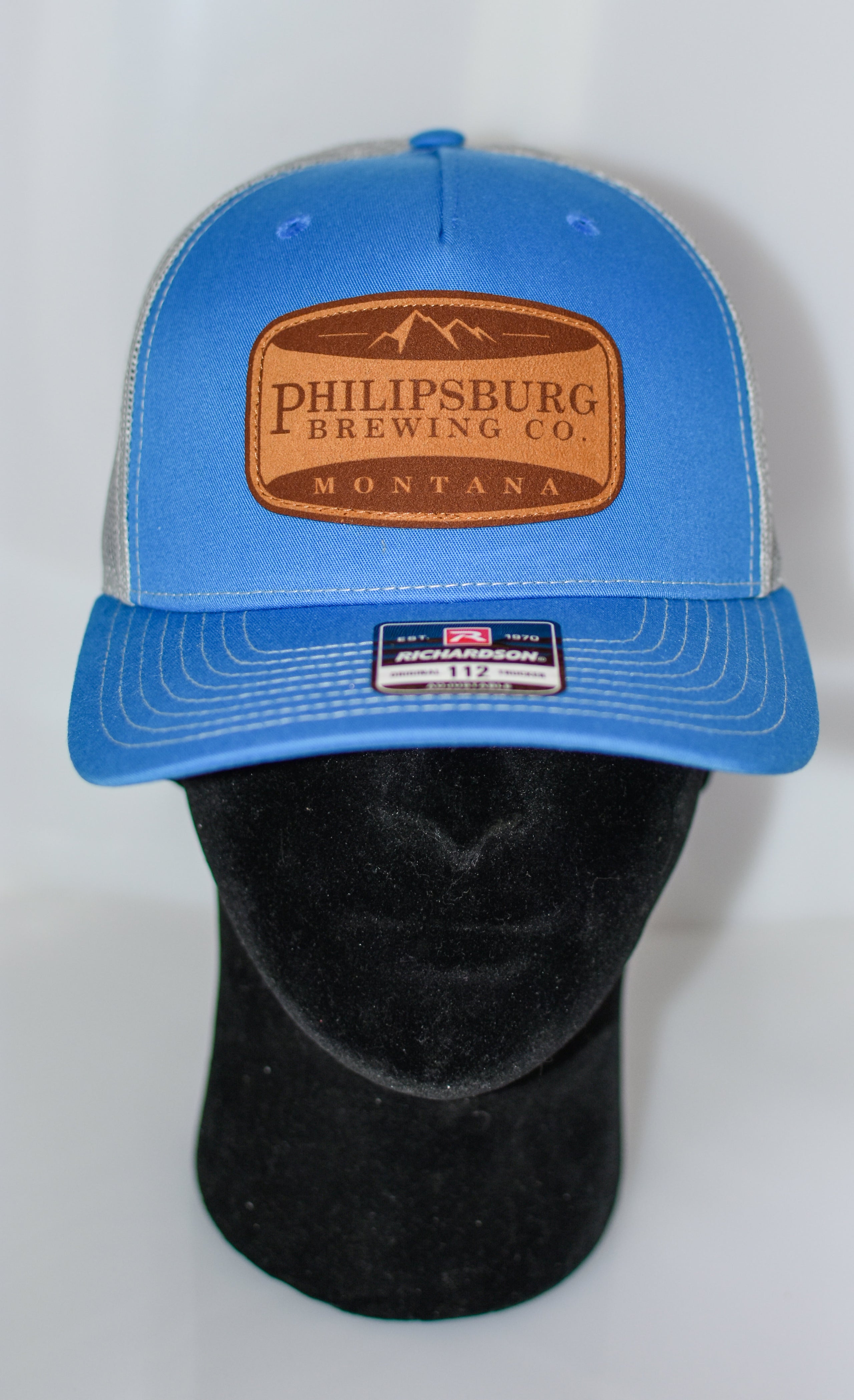 Philipsburg Brewing Company Flexfit Trucker Suede with Patch